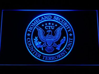 24 Counter Terrorist Unit neon sign LED