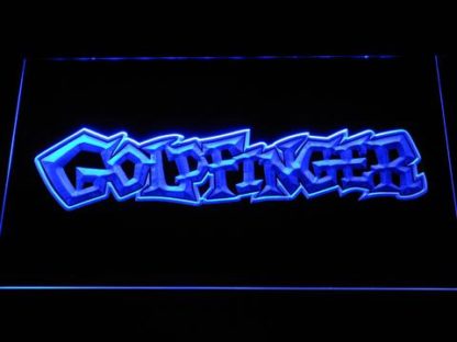 Goldfinger neon sign LED