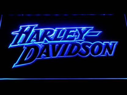 Harley Davidson Stylized Wordmark neon sign LED