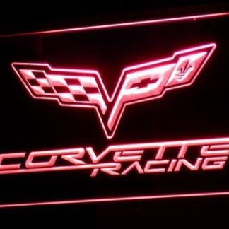 Chevrolet Corvette Racing neon sign LED