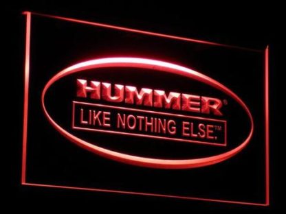 Hummer Like Nothing Else neon sign LED