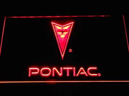 Pontiac neon sign LED