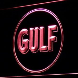 Gulf Gasoline neon sign LED