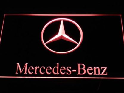 Mercedes Benz neon sign LED