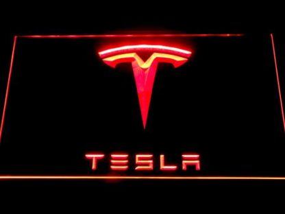 Tesla neon sign LED