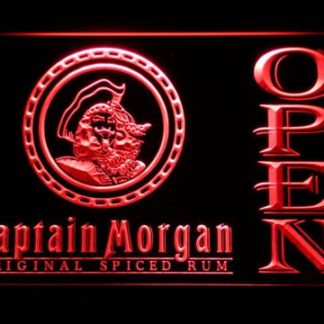 Captain Morgan Original Spiced Rum Open neon sign LED