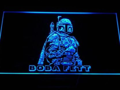 Star Wars Boba Fett neon sign LED