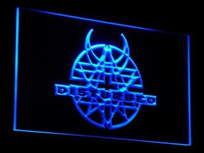 Disturbed neon sign LED