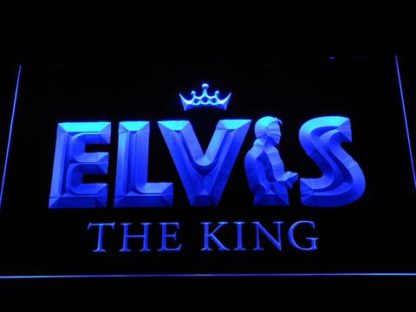 Elvis Presley The King neon sign LED