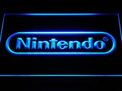 Nintendo neon sign LED