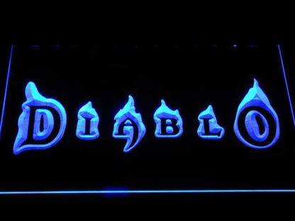 Diablo neon sign LED
