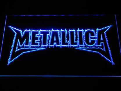 Metallica Wordmark neon sign LED