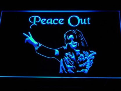 Michael Jackson Peace Out neon sign LED