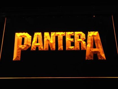 Pantera Wordmark neon sign LED