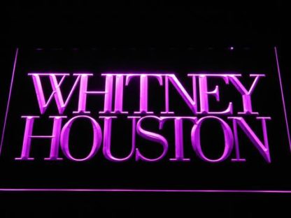 Whitney Houston neon sign LED