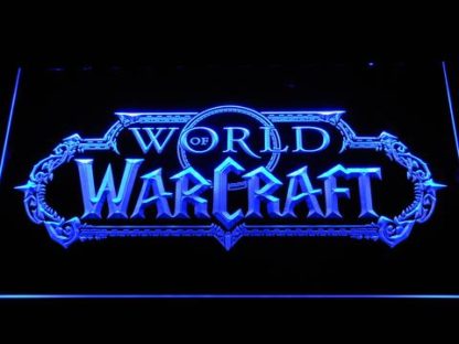 World of Warcraft neon sign LED