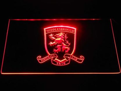 Middlesbrough Football Club Crest neon sign LED