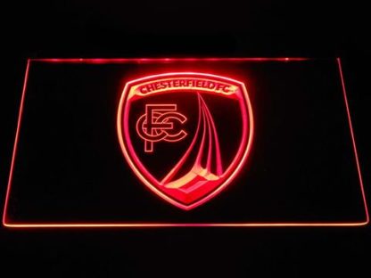 Chesterfield Football Club neon sign LED