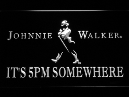 Johnnie Walker It's 5pm Somewhere neon sign LED