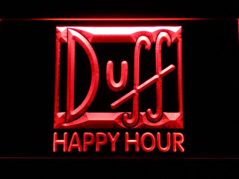 Duff Happy Hour neon sign LED