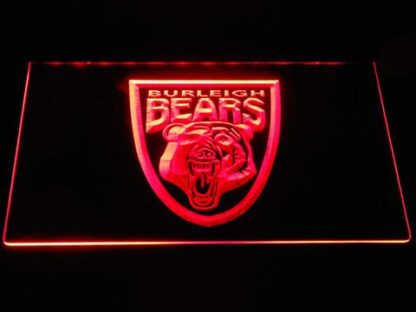 Burleigh Bears neon sign LED