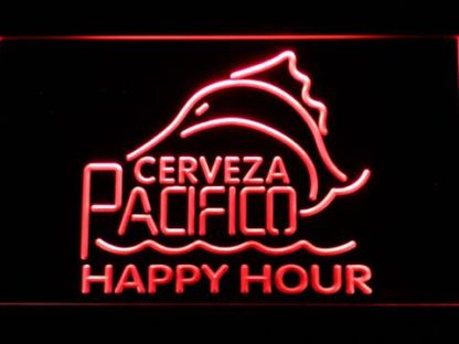 Cerveza Pacifico Happy Hour neon sign LED