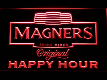 Magners Happy Hour neon sign LED