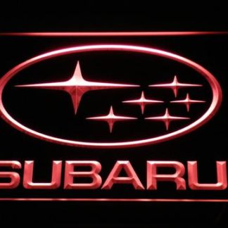 Subaru neon sign LED