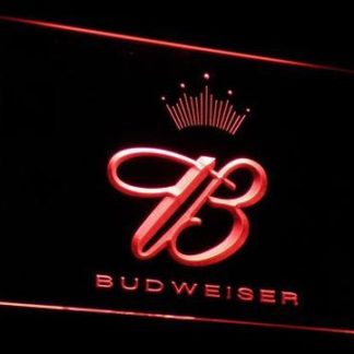 Budweiser Crowned B neon sign LED