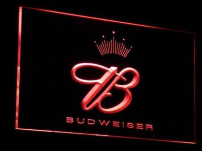 Budweiser Crowned B neon sign LED