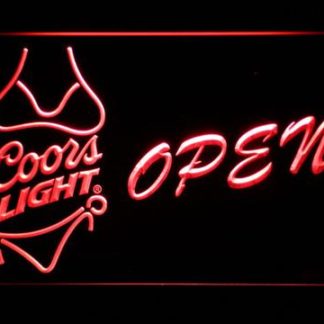 Coors Light Bikini Open neon sign LED