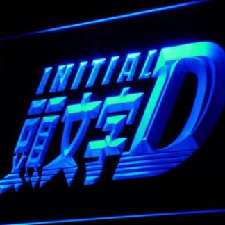 Initial D neon sign LED