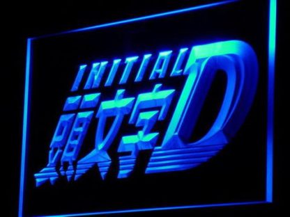 Initial D neon sign LED