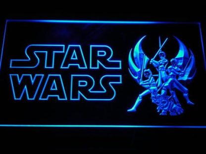 Star Wars Ahsoka, Obi-Wan, Yoda & Anakin neon sign LED
