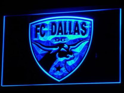 Dallas FC neon sign LED