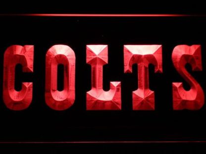 Indianapolis Colts Text neon sign LED
