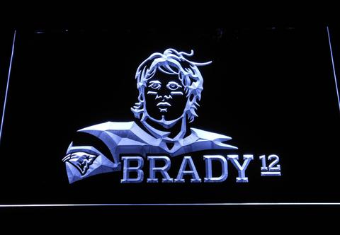 New England Patriots Tom Brady neon sign LED