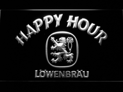 Lowenbrau Happy Hour neon sign LED