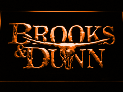 Brooks & Dunn neon sign LED