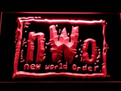 WWF New World Order neon sign LED