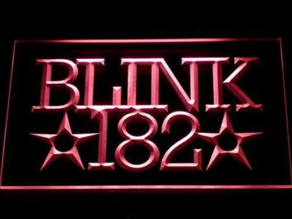 Blink 182 neon sign LED