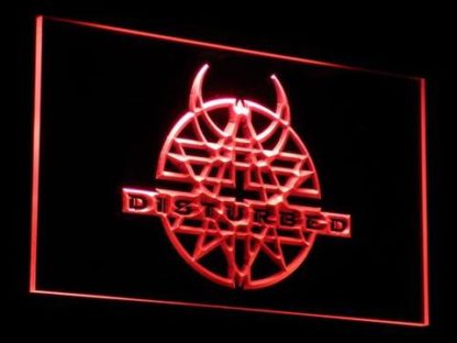 Disturbed neon sign LED