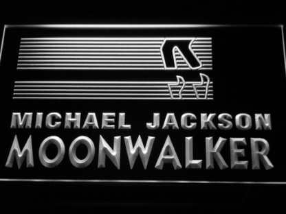 Michael Jackson Moonwalker Bars neon sign LED