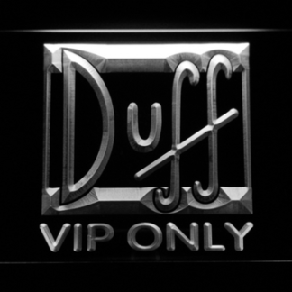 Duff VIP Only neon sign LED