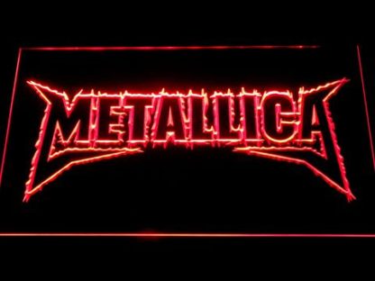 Metallica Wordmark neon sign LED