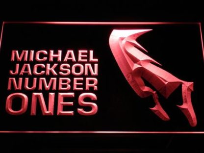 Michael Jackson Number Ones neon sign LED