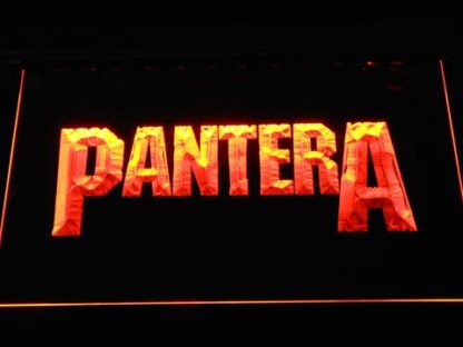 Pantera Wordmark neon sign LED