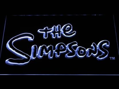 The Simpsons neon sign LED