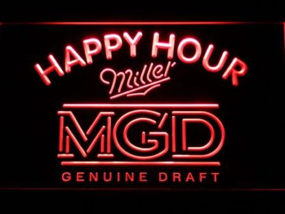 Miller MGD Happy Hour neon sign LED