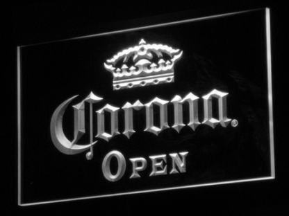 Corona Open neon sign LED